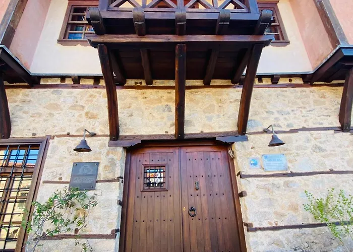 호텔 Aristotelous Alexandrou Historic 아나이아